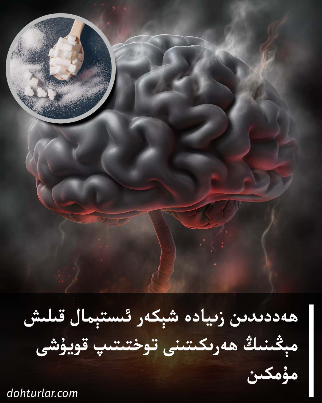 ھەددىدىن زىيادە شېكەر ئىستېمال قىلىش مېڭىنىڭ ھەرىكىتىنى توختىتىپ قويۇشى مۇمكىن